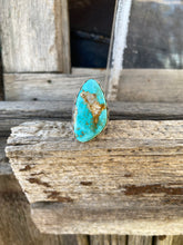 Load image into Gallery viewer, Easter Blue Turquoise Ring Size 7.5 R0218