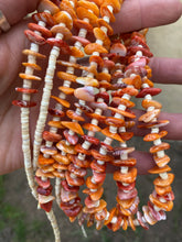 Load image into Gallery viewer, Orange Spiny Oyster Necklace N0311