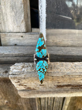 Load image into Gallery viewer, #8 Turquoise Ring Size 9 R0216