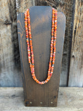 Load image into Gallery viewer, Orange Spiny Oyster Necklace N0310