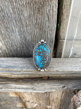 Load image into Gallery viewer, Vintage Turquoise Ring Size 6 R0391