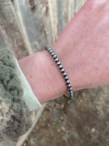 4mm Sterling Silver Bracelet C0221