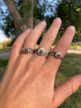 Load image into Gallery viewer, Silver Cross Ring R0431