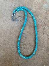 Load image into Gallery viewer, Turquoise Rondelle Necklace