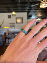 Load image into Gallery viewer, Vintage Inlay Ring Size 5 R0380