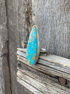 Royston Turquoise Ring Size 8 R0260