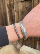 Load image into Gallery viewer, Vintage Silver Stacker Cuff C0435