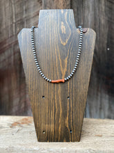 Load image into Gallery viewer, Coral Barrel Necklace N0920
