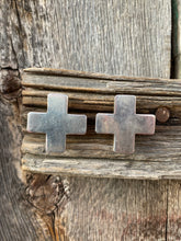 Load image into Gallery viewer, Vintage Cross Earrings E0260