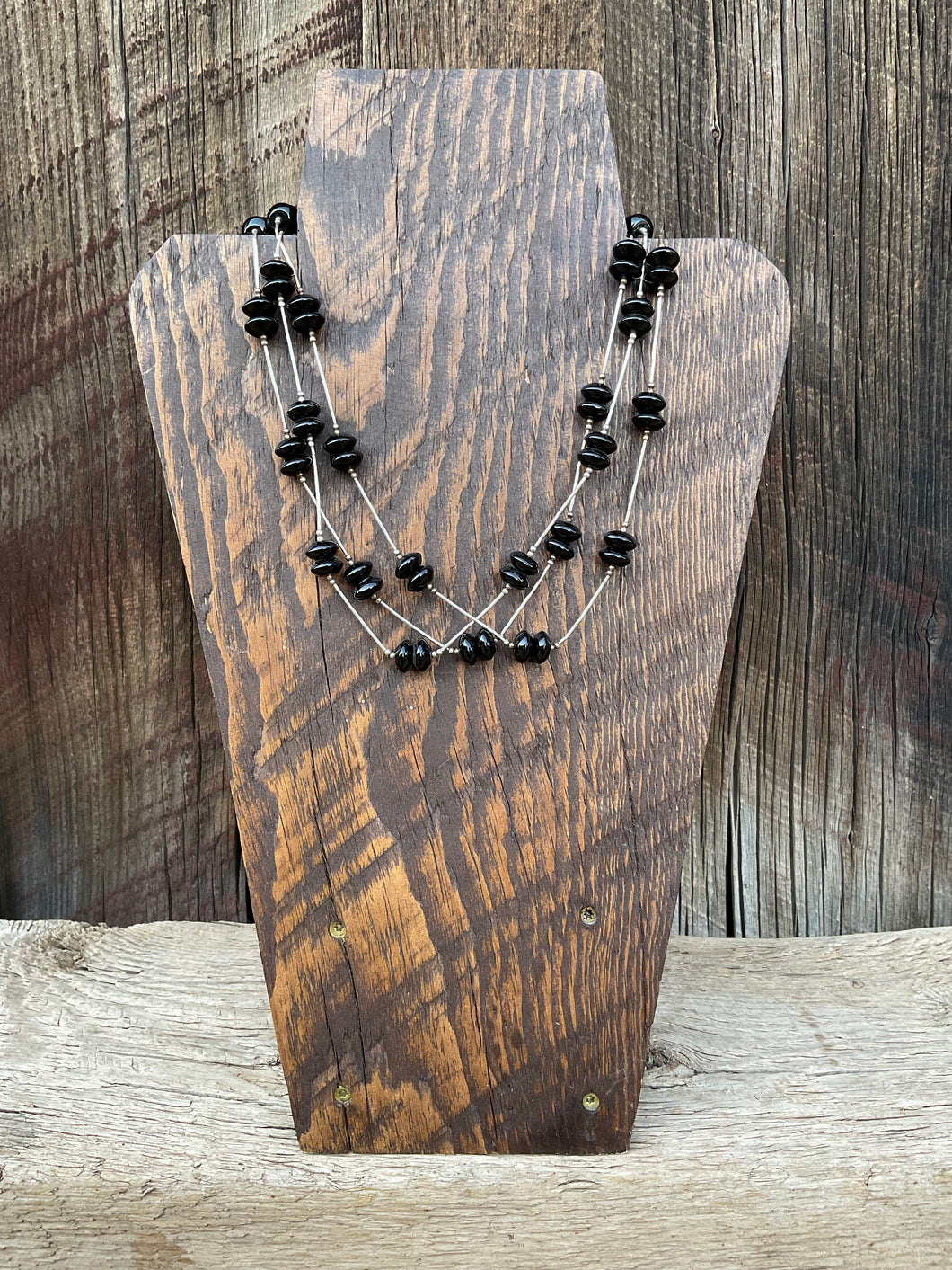 Black Onyx Necklace N0691