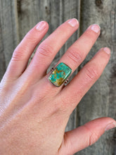 Load image into Gallery viewer, Rising Phoenix Turquoise Ring Size 8 1/4 R0333
