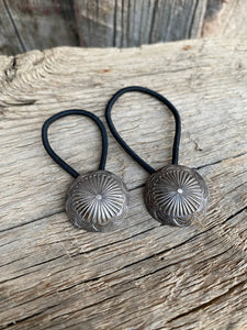 Vintage Button Hair Tie