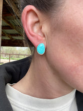 Load image into Gallery viewer, Tyrone Turquoise Earrings E0204
