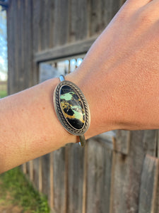 San Pedro Variscite Cuff C0350