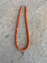 Load image into Gallery viewer, Orange Jade Necklace N0859