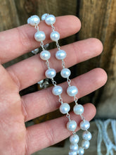 Load image into Gallery viewer, Pearl Chain Necklace N0562