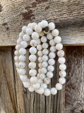 Load image into Gallery viewer, Magnesite GLOSSY Stretch Bracelet C0442