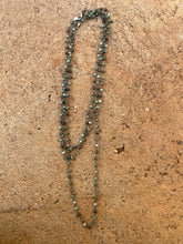 Load image into Gallery viewer, Emerald Chain Necklace N0911