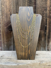 Load image into Gallery viewer, Brass Paperclip Chain