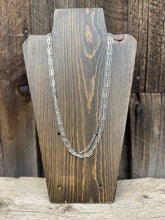 Load image into Gallery viewer, Sterling Silver Paperclip Chain N0711