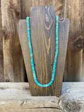 Load image into Gallery viewer, Turquoise Rondelle Necklace