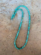 Load image into Gallery viewer, Turquoise Barrel Necklace