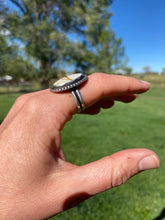 Load image into Gallery viewer, Chicken Track Ring Size 8 R0492