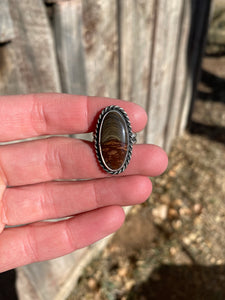 Biggs Jasper Ring Size 7 R0370