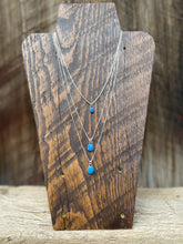 Load image into Gallery viewer, Lapis Pendant Necklace N0673