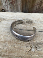 Load image into Gallery viewer, Vintage Sterling Silver Cuff (As Is)