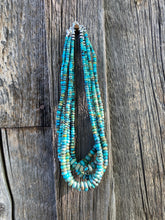 Load image into Gallery viewer, Graduated Turquoise Necklace N0641