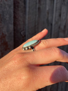 Larimar Ring Size 6 R0417