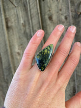 Load image into Gallery viewer, Nautilus Variscite Ring Size 6 3/4 R0325