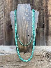 Load image into Gallery viewer, Turquoise Barrel Necklace