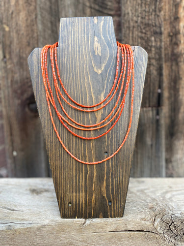 Mediterranean Coral Necklace N0747