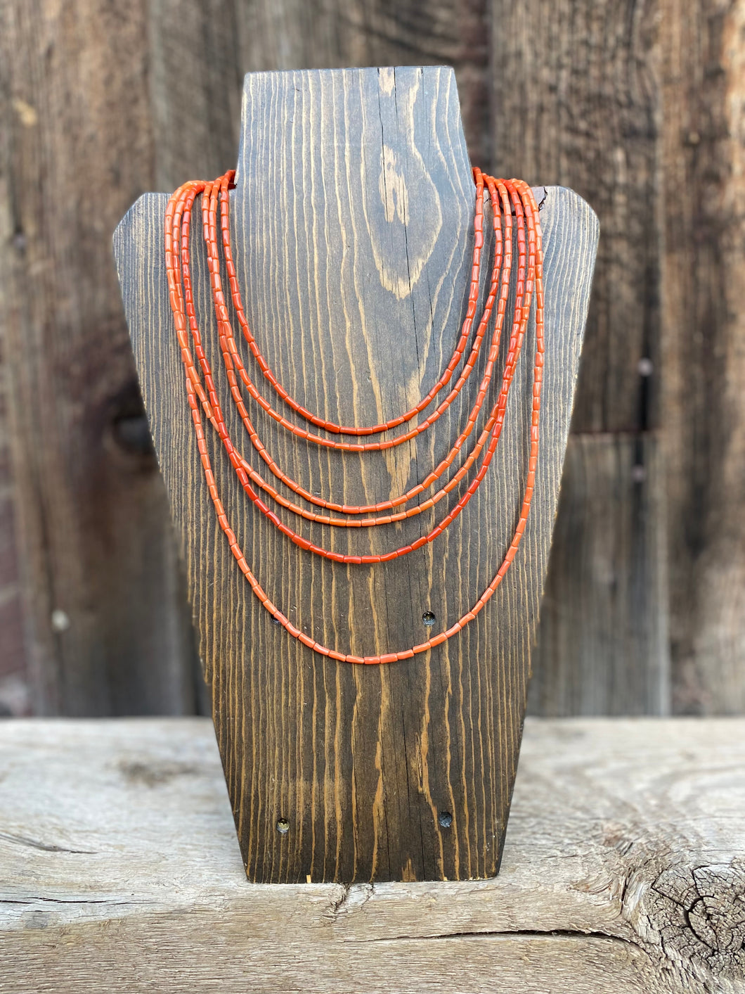 Mediterranean Coral Necklace N0747