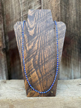 Load image into Gallery viewer, Lapis and Silver Necklace N0633