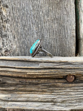 Load image into Gallery viewer, Vintage Turquoise Ring 6 1/4 R0382