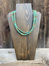 Load image into Gallery viewer, Green and Spiny Oyster Necklace N0749