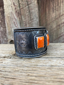 Orange Spiny Oyster Cuff