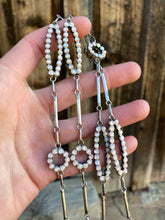 Load image into Gallery viewer, Vintage Pink Necklace and Earring Set N0786