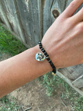 Load image into Gallery viewer, Black Cowboy Hat Bracelet C0374