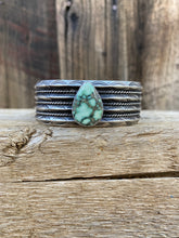 Load image into Gallery viewer, Angel Wing Variscite Cuff C0451