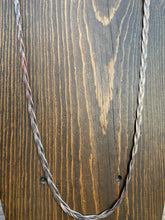 Load image into Gallery viewer, Braided Vintage Sterling Chain N0777