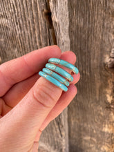 Load image into Gallery viewer, Turquoise Inlay Ring R0394