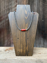 Load image into Gallery viewer, Coral Barrel Necklace N0920