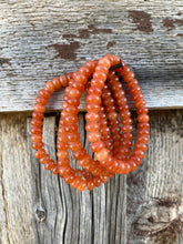 Load image into Gallery viewer, Orange Jade Stretch Bracelet C0458