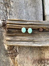 Load image into Gallery viewer, Green Variscite Earrings E0305