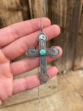 Load image into Gallery viewer, Early 1900’s Vintage Cross Pendant N0809