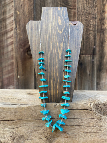 Vintage Turquoise Necklace N0739